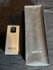 Vintage Sanyo Dynamic Microphone Sound Recording Audio Equipment Untested