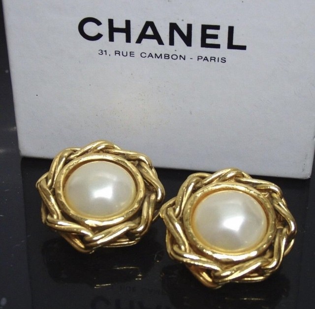 Chanel earrings eBay