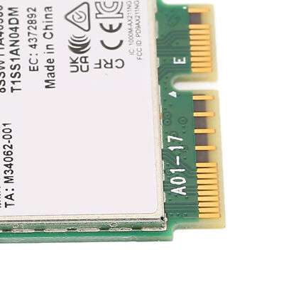 AX210NGW Wireless WiFi Card M.2 Network Card M.2 KEY E CNVio 2 Triple Freque Fit