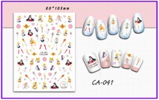 Nail Art 3D Decal Stickers Cartoon Sailor Moon CA041