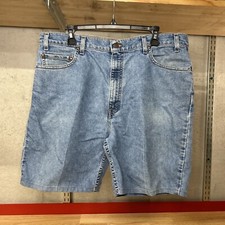 Vtg Levi  s 540 Flex Cropped Jeans Shorts men  s 38 Orange Tag