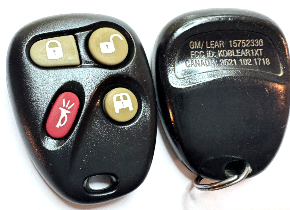 Keyless Entry Remote Fob 2 New Keyless Entry Remote Key Fobs For ...