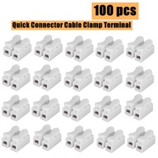 100PCS 2Pin Quick Splice Lock Wire Terminals Electrical Cable Connectors CH2