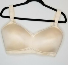 La Leche League Ivory Freedom Full Figure Nursing Maternity Bra 44D 0552