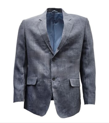 Rodd & Gunn Herren Indigo Native Forest Zwei-Knopf-Blazer Größe Medium NWT