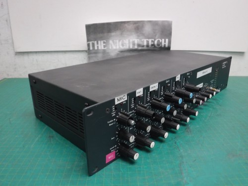Ashly MX-406 Six Channel Stereo Microphone Line Mixer Mountable Rack - Picture 11 of 12