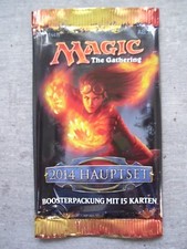 Magic the Gathering: 1 Boosterhülle 2014 Hauptset Leerhülle/empty wrapper D