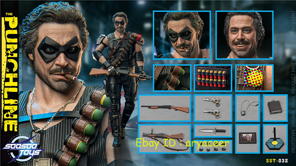 Soosoo Toys SST032 1/6 The Punchline Collectible Action Figure 