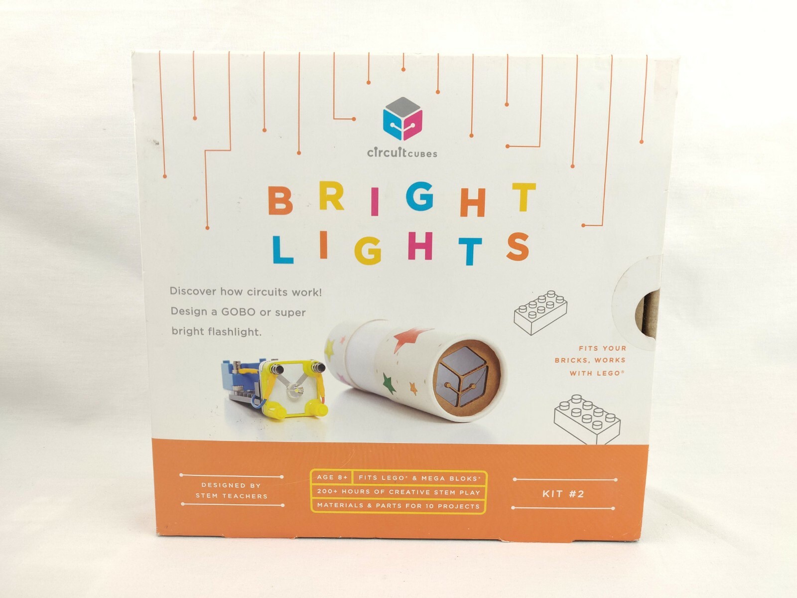 circuit cubes bright lights