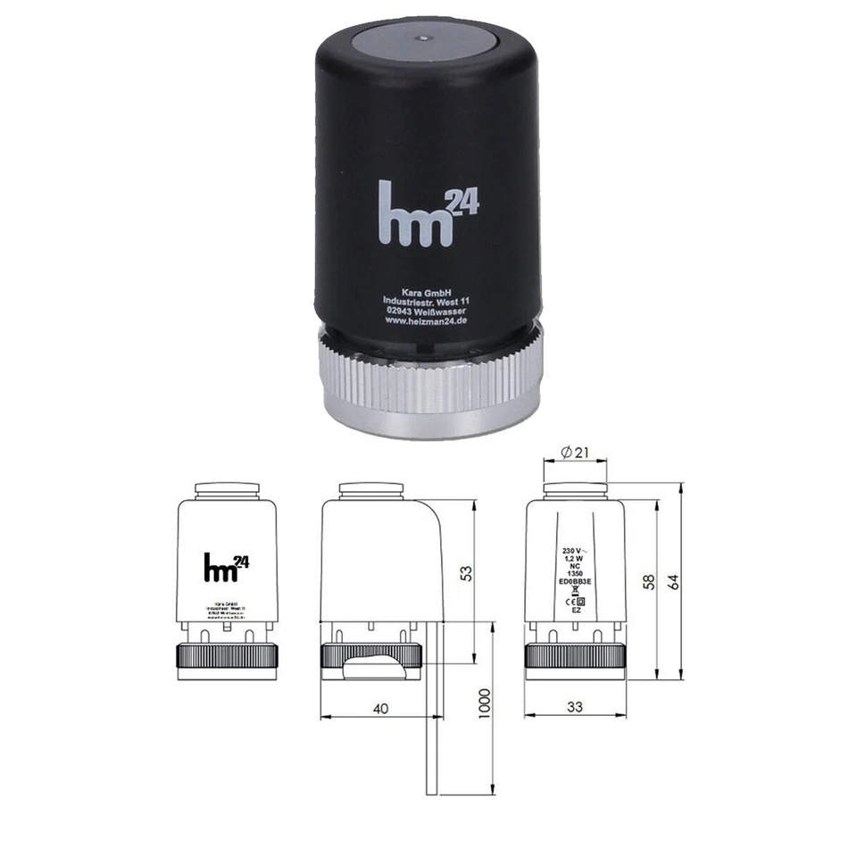 Funk Komplettset Salus HTRS-RF 30 Thermostat und KL08-RF Klemmleiste inkl. Heizm - Bild 4 von 4
