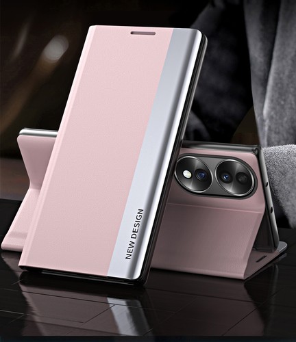 Leather Window View Flip Slim Thin Hard Phone Case for Samsung Galaxy G - Picture 18 of 22