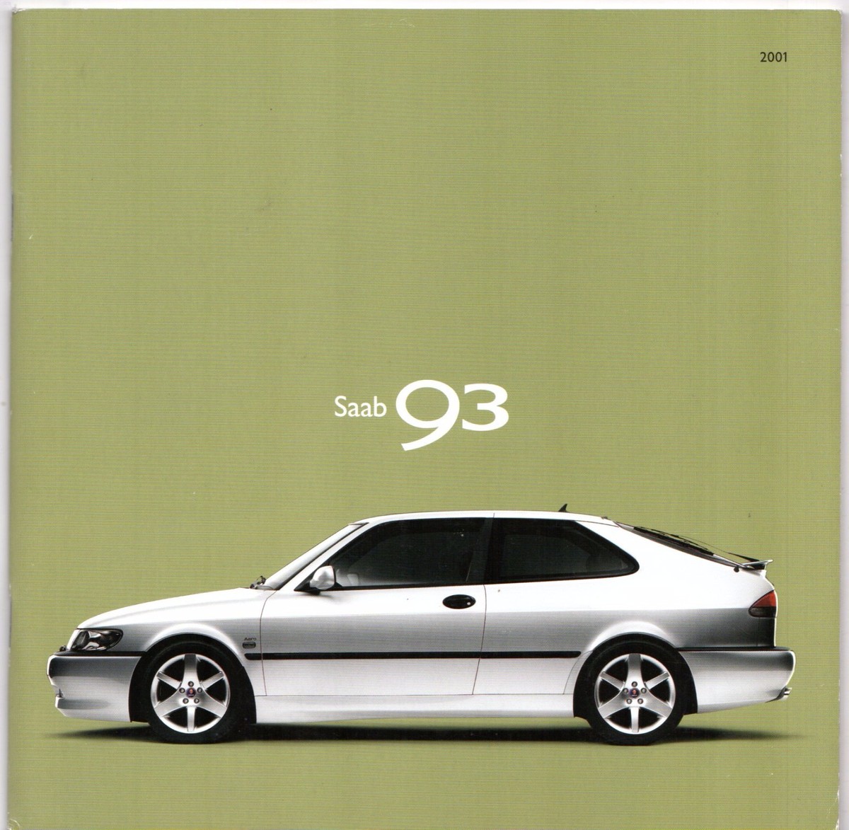 Saab 9-3 Hatchback & Coupe 2000-01 UK Market Sales Brochure S SE