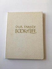 Our Family Book of Life 1949 Clean No Writing Memory Book Hardcover