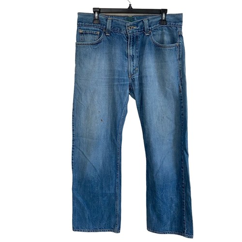 Levis 539 34 X 30 VINTAGE STRAIGHT Med Wash Green Tab Mens Jeans - 第 1/10 張圖片