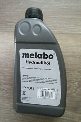 Metabo Hydrauliköl für Holzspalter 1 Liter 