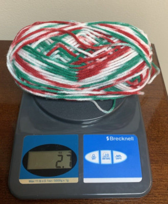 Partial Loops & Threads Impeccable Yarn Merry Prints Christmas Red Green White