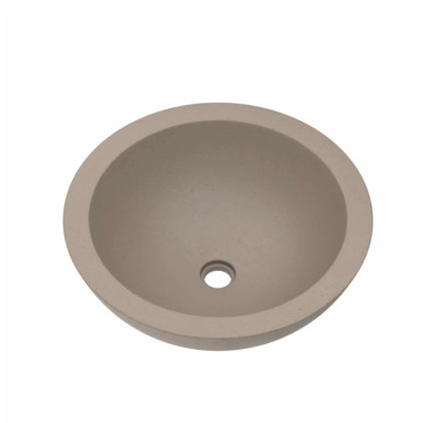 Native Trails NativeStone 17'' Circular Concrete Vessel Bathroom Sink