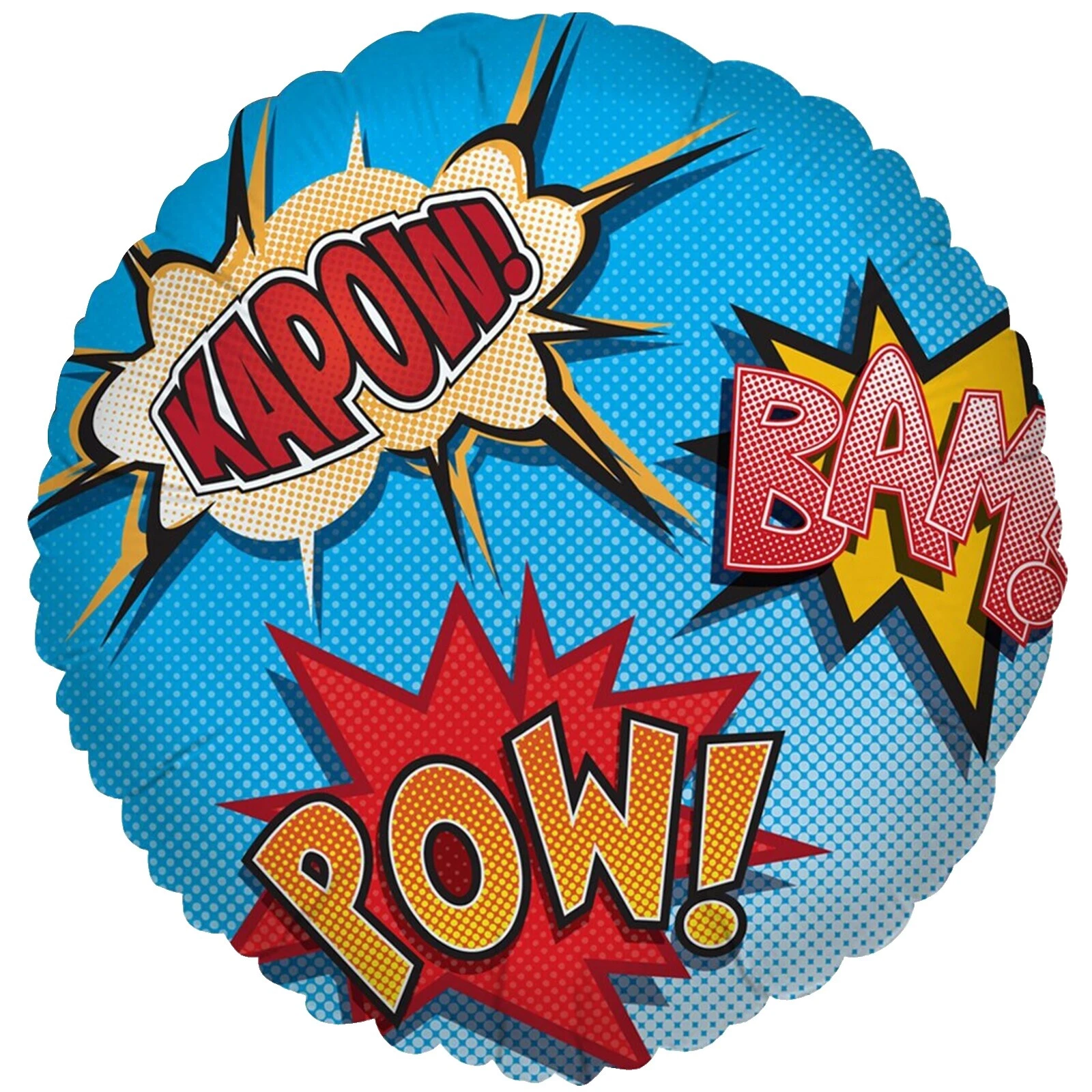 Comic Book Heroes Party Foil Balloons