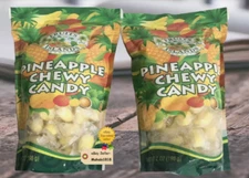 🍍Fruits of the Islands - Pineapple Chewy Candy 7 oz (2 bags)