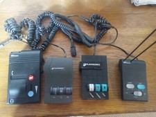 Set of 4 Plantronics Vista and GN Netcom Headset Bases for parts