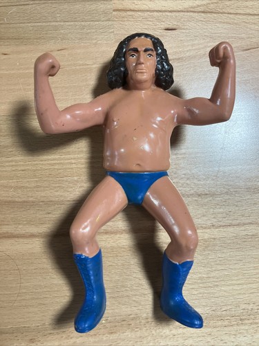 WWF Andre the Giant Long Hair Vintage 1984 Wrestli...
