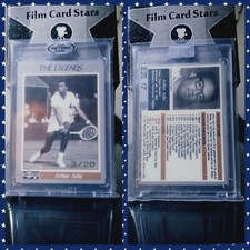 NetPro 20th Legends 23K Gold Wimbledon ARTHUR ASHE FS UNC Uncirculated #3/20