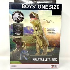 Jurassic World Inflatable T-Rex Costume Boy s One Size Fits Most
