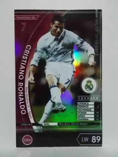 Panini Converted WCCF to FOOTISTA Insert Real Madrid Cristiano RONALDO - Picture 98 of 135
