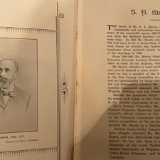 Leicestershire  1895 - S A MARRIS - masonry 