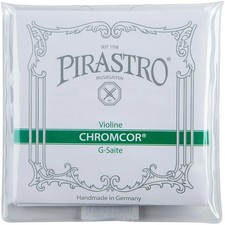 Pirastro Chromcor Series Violin String Set 4/4 with E Ball End