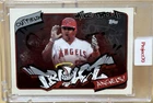 MIKE TROUT x SOLEFLY  * 2021 TOPPS *  PROJECT 70 *  CARD #302  * ANGELS 1974 SP