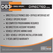 DEI Directed DB3+ Vehicle-Specific Ready Bypass Interface Kits