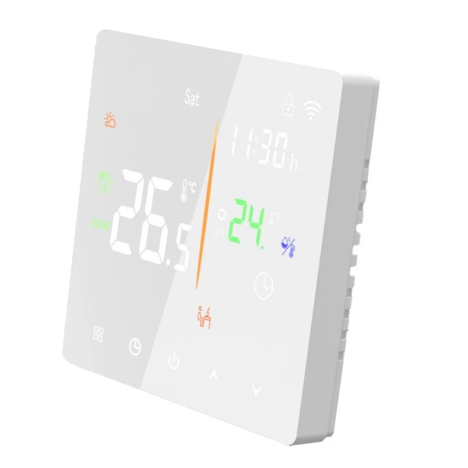 WIFI Touch Screen Heating Control Device with Humidity Tracking Capability - Image 2 of 4