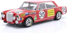 Mercedes Benz 300 SEL 6.8 #35 2nd 24h SPA Francorchamps 1971 in 1:18 scale