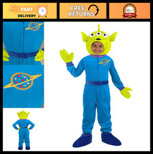 Kids Toy Story Alien Costume - Fun Halloween Outfit, Dress Up, Party Wear