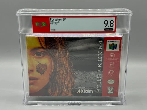 Forsaken 64 Nintendo 64 N64 ACCLAIM Factory Sealed New PSA 9.8 A+ NOT WATA
