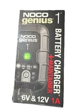 NOCO GENIUS1, 1-Amp Fully-Automatic Smart Charger, 6V and 12V Battery Charger