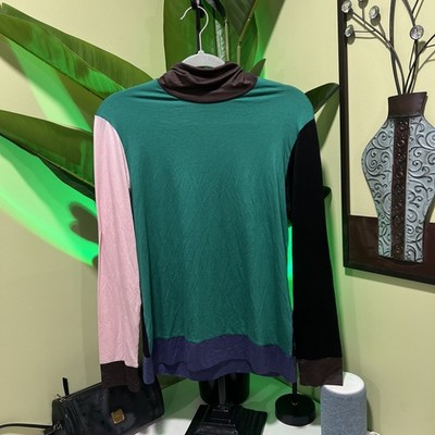 MARNI Uniqlo Women Heattech Turtleneck Long-Sleeve T-Shirt Multi Size XL