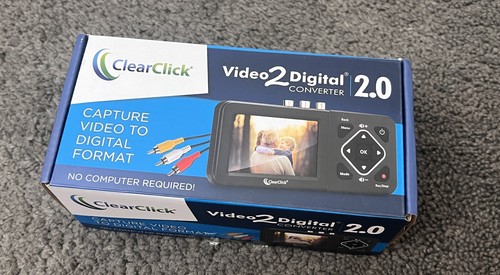 ClearClick Video to Digital Converter 2.0 Second Generation, Used Tested Working