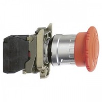 Schneider Electric XB4BS8442 Rot D: 40Mm 1OE Not-Halt/Not-Aus-Taster