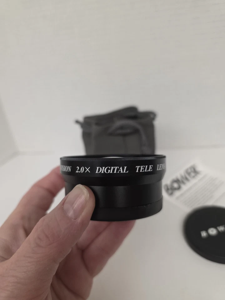 55mm 2X Telephoto Lens for Fujifilm Finepix S5600 S5500 S5200 S5100 S5000 S3100 - Image 2 of 4