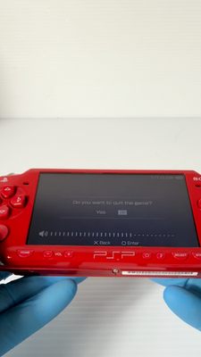 Sony PSP-2000 Console Deep Red in Box w/1GB, Pouch Region free