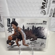 Topps 2025-26 Clutch City Prospects Dylan Harper San Antonio Spurs RC #CC-2