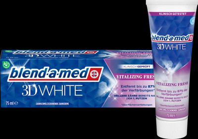 8006540811337 Blend-a-med 3D White Vitalizing Fresh Pasta do Zębów 75 ml Procter