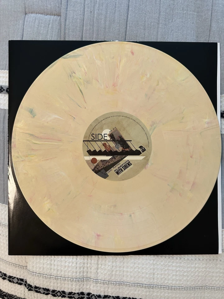 2012 Sleeping With Sirens Let's Cheers To This 1st Pressing Cream Vinyl LP - Image 2 of 4