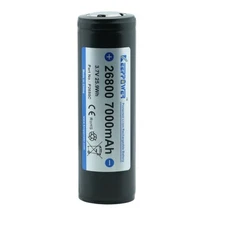 Rechargeable 3.7V Lithium Ion Battery 26800 7000mAh - Protected Power Source