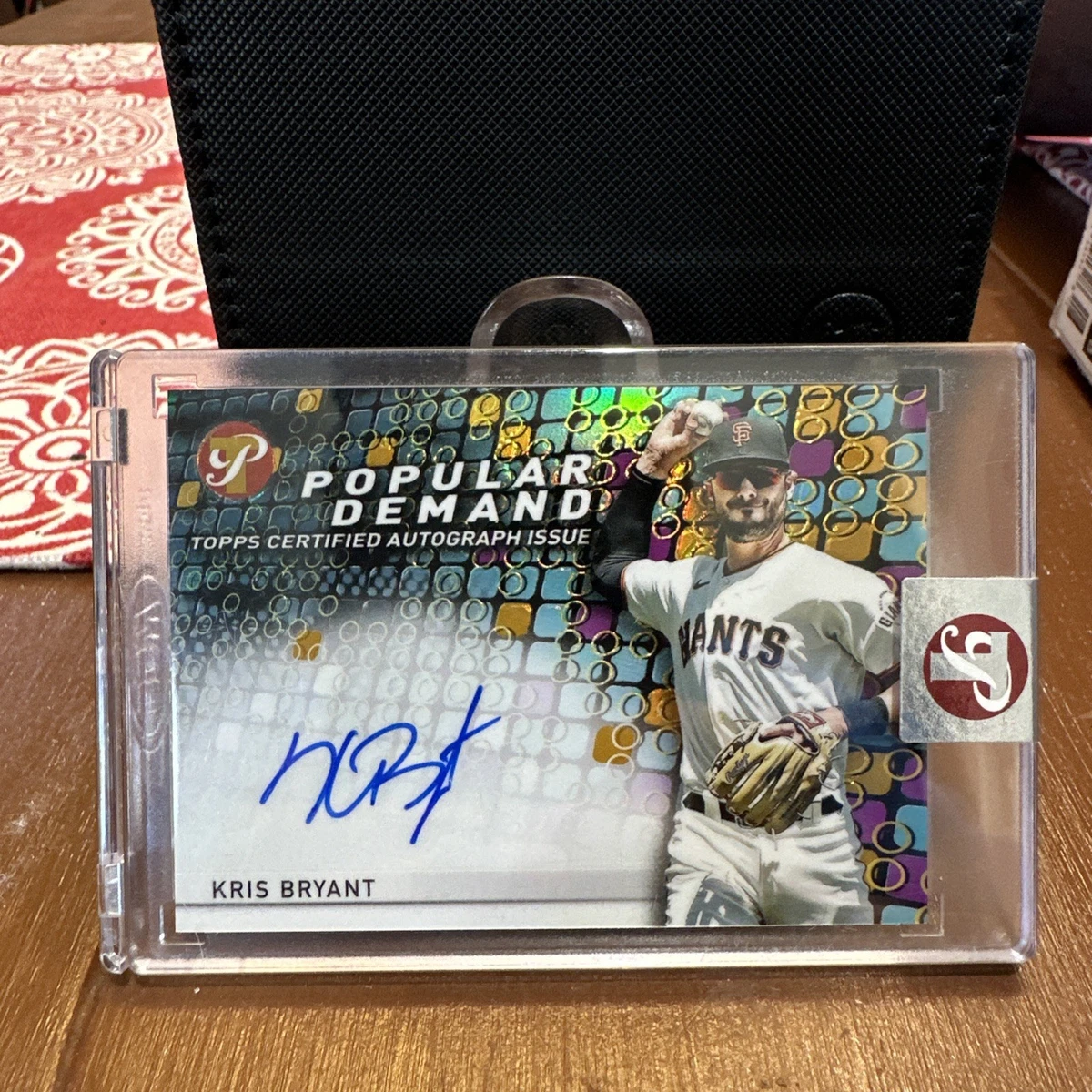 25+ Kris Bryant Autographed Baseball Sports Trading Cards