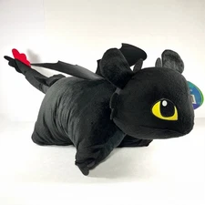 Pillow Pets- How To Train Your Dragon “Toothless” Black Dragon Plush 2019
