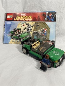LEGO Marvel Super Heroes 76082 & 76004 Spider-Man Sets Lot As Is