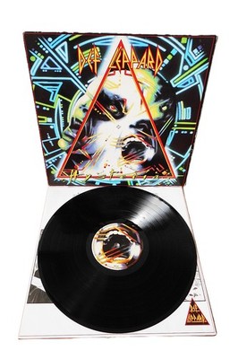LP  DEF LEPPARD   HYSTERIA   1987   OIS   VG+